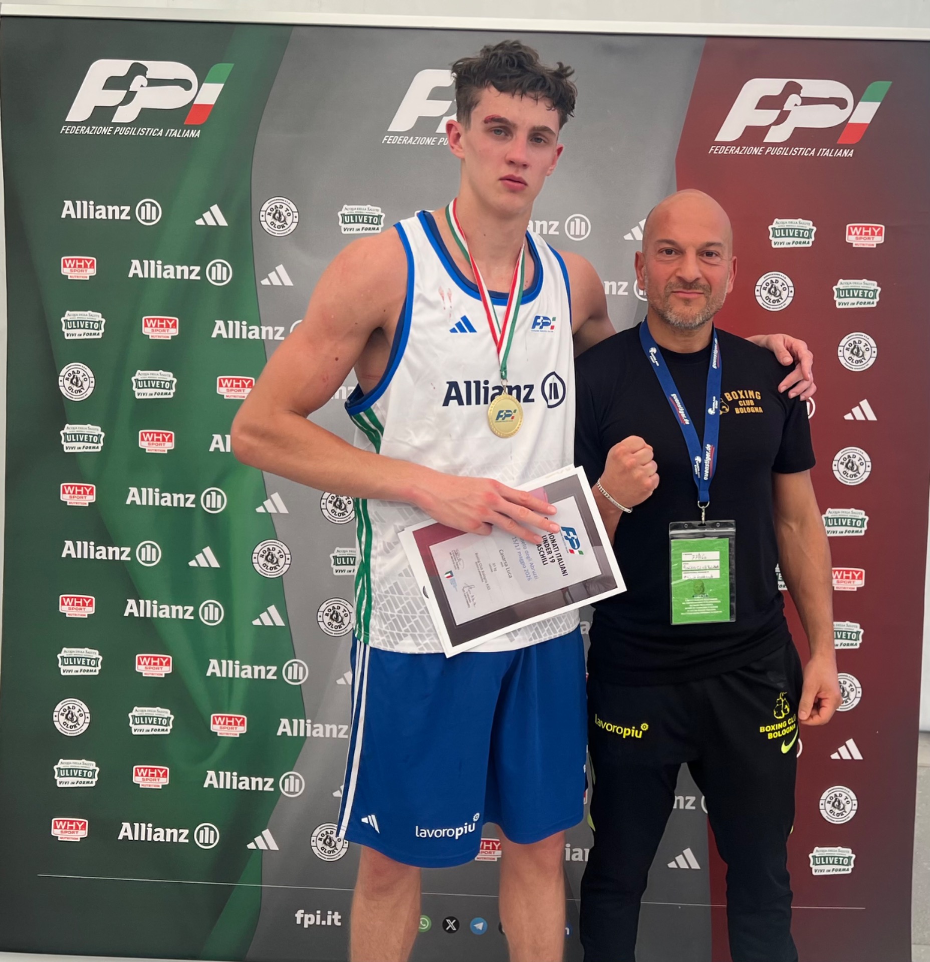 Luca Casarsa 3 volte campione italiano in tre diverse categorie ! 